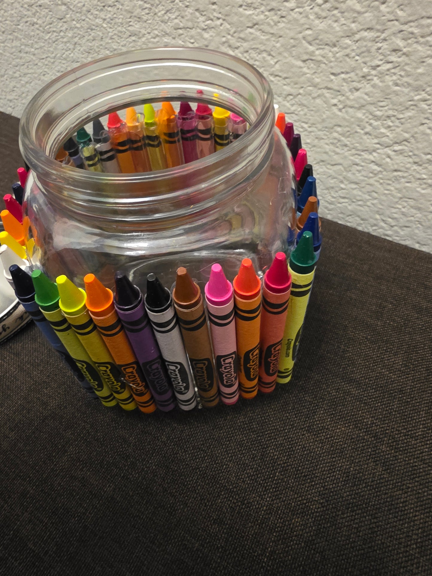 Crayon Candy Jar