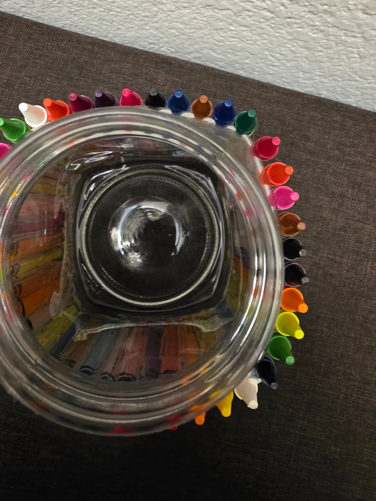 Crayon Candy Jar