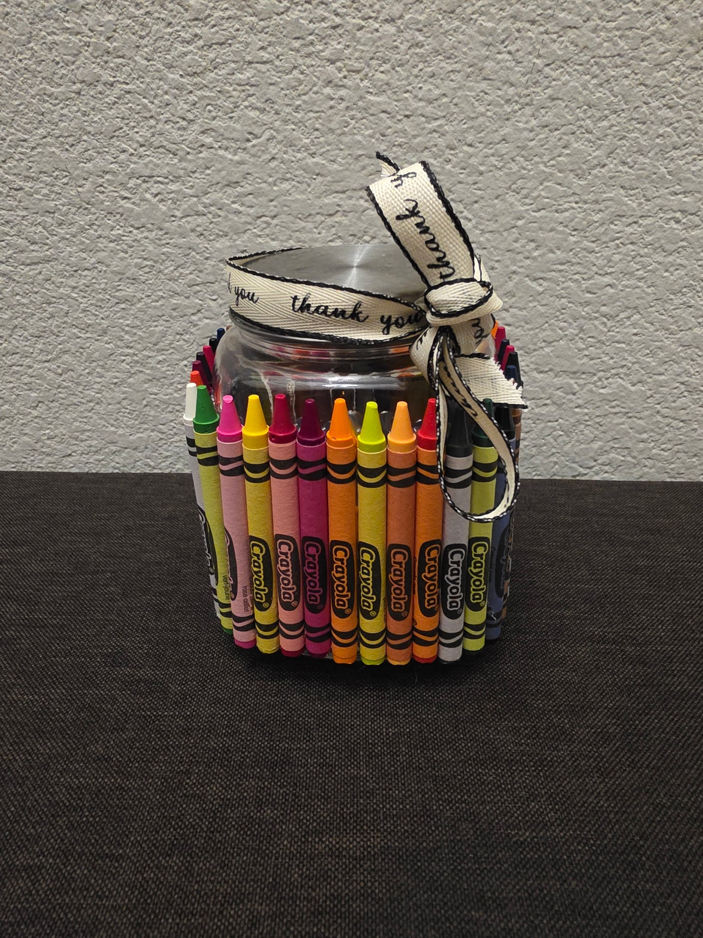 Crayon Candy Jar