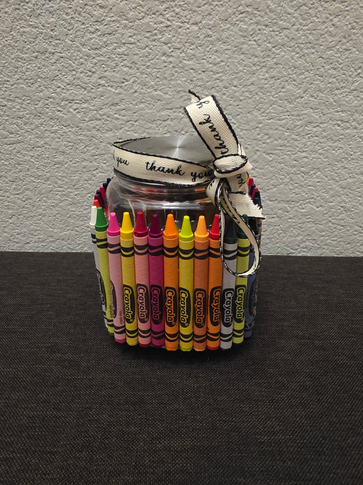 Crayon Candy Jar
